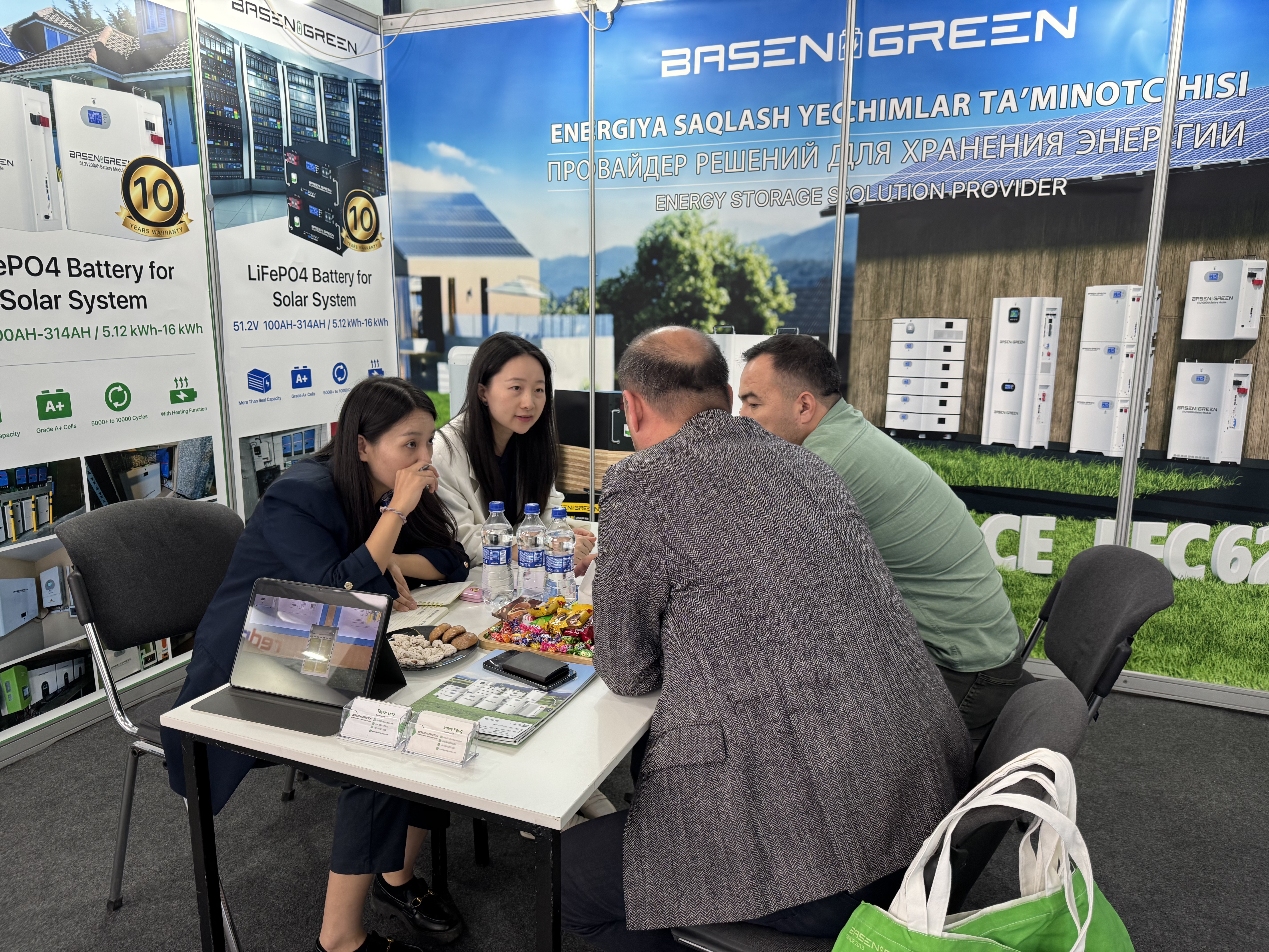 BASENGREEN enjoyed a successful close at UZ Energy Expo 2024