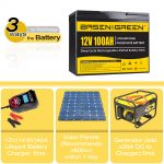 12Pacco batterie ricaricabili Lifepo4 V 100Ah 5000 Cicli dei tempi (5)