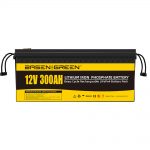 Pacote de baterias Basen 12V 300Ah Lifepo4 Melhor sistema solar bateria de íon de lítio células LiFePO4