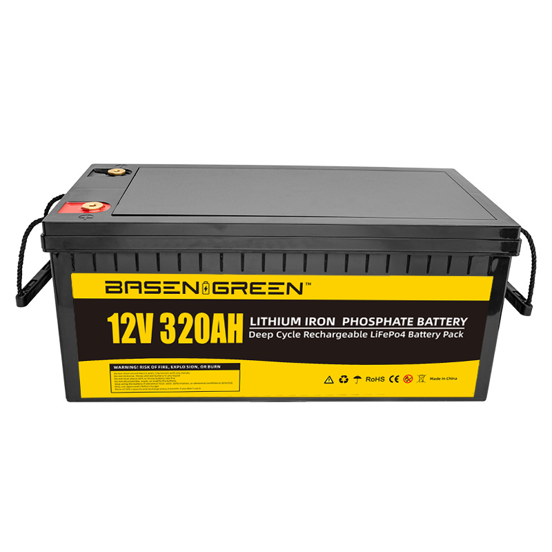 Basen 12V 320ah LiFePO4 batteri